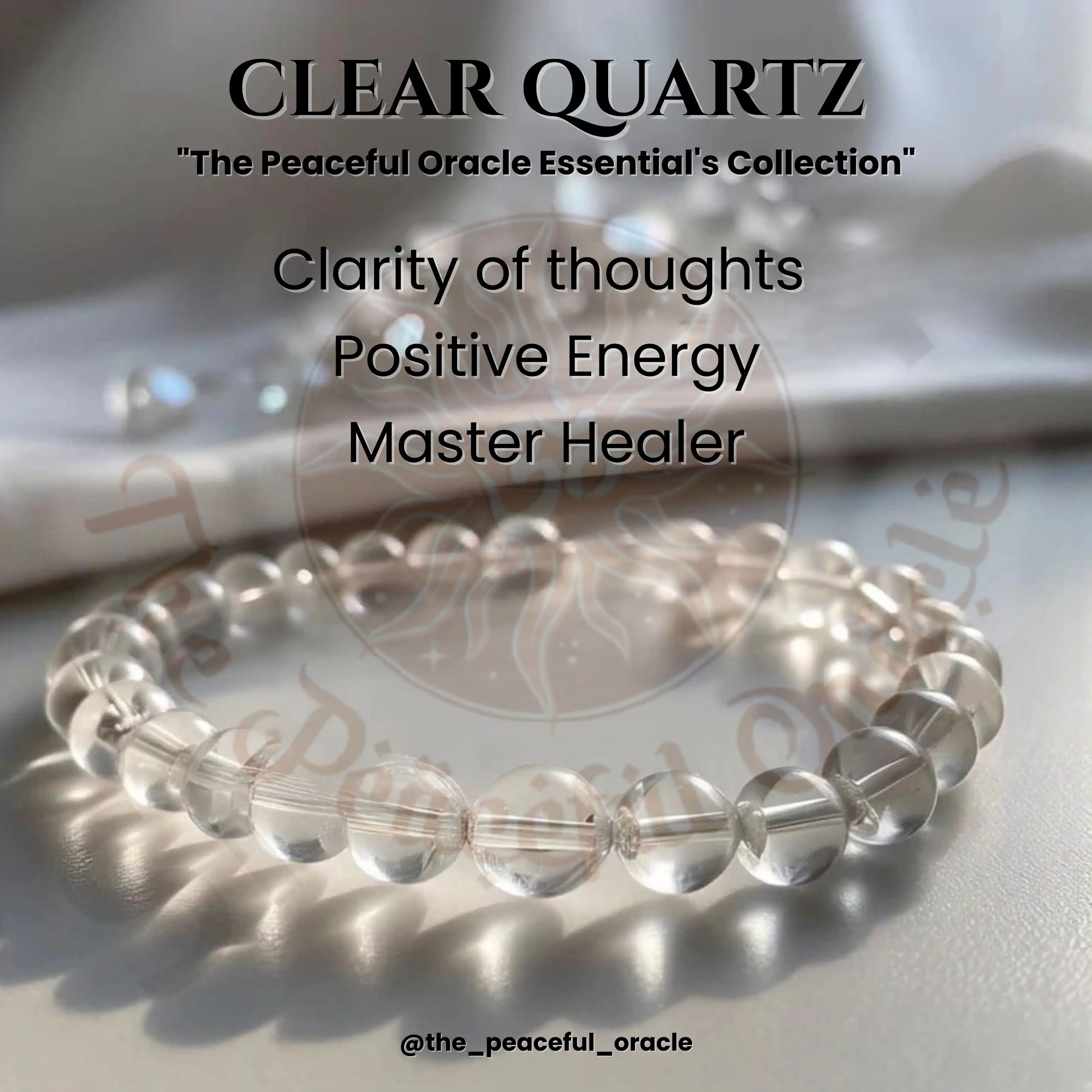 Clear Quartz Bracelet